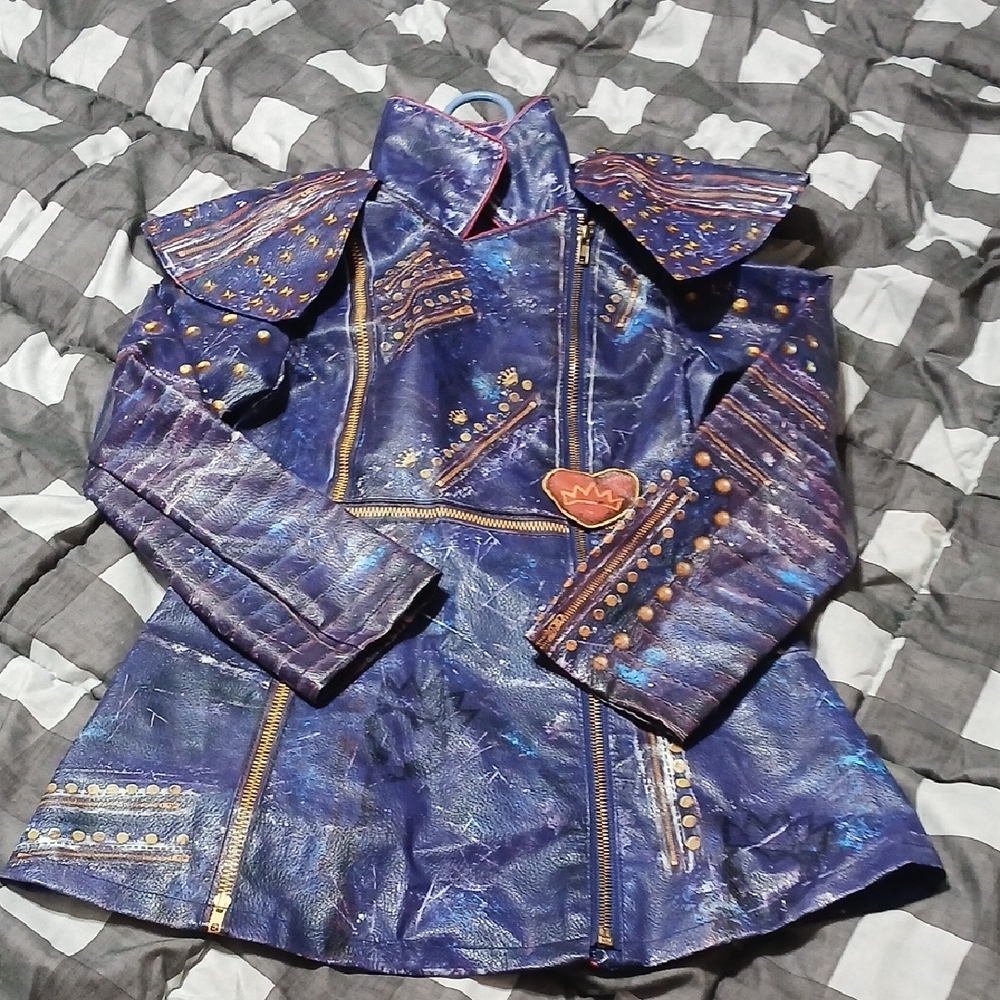 Blue and Gold Studded Jacket Disney Descendants